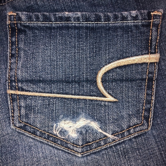 American Eagle ripped denim shorts - Picture 7 of 8